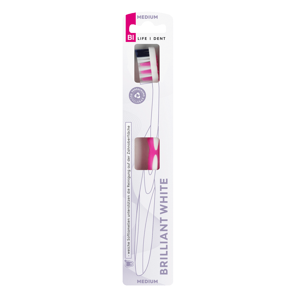 Bild: BI LIFE DENT Zahnbürste Brilliant White 
