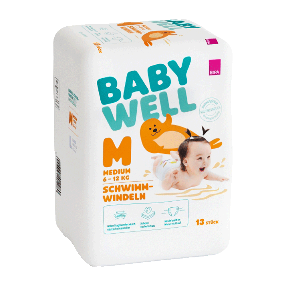 Bild: BABYWELL Schwimmwindeln Medium 6kg - 12kg