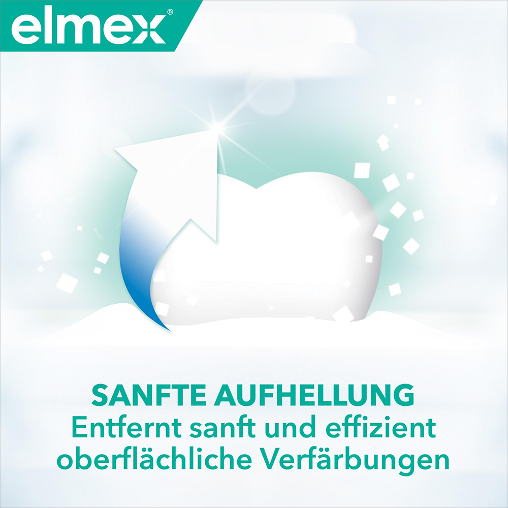 Bild: elmex Sensitive Sanftes Weiß Zahnpasta 