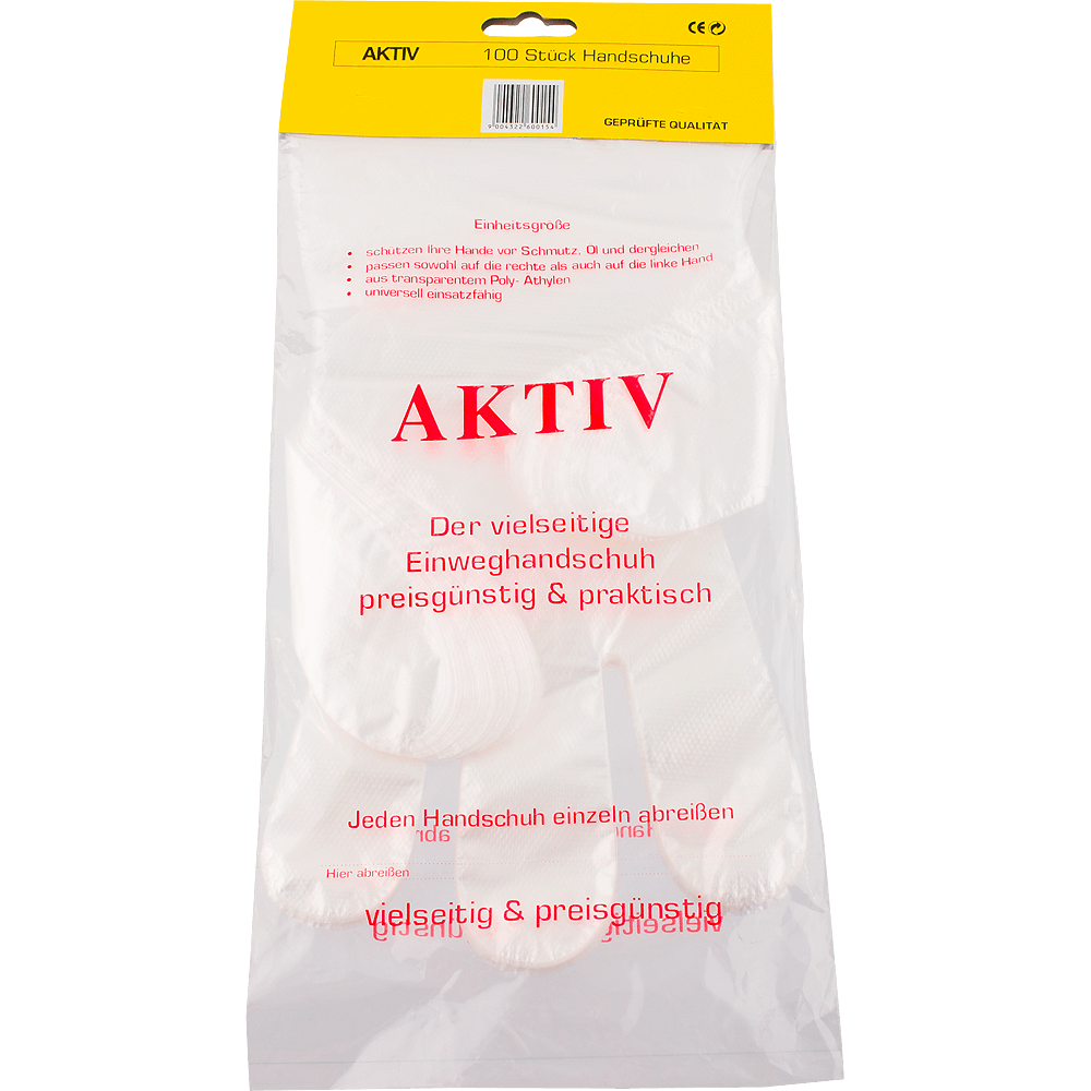 Bild: Aktiv Einweghandschuhe 