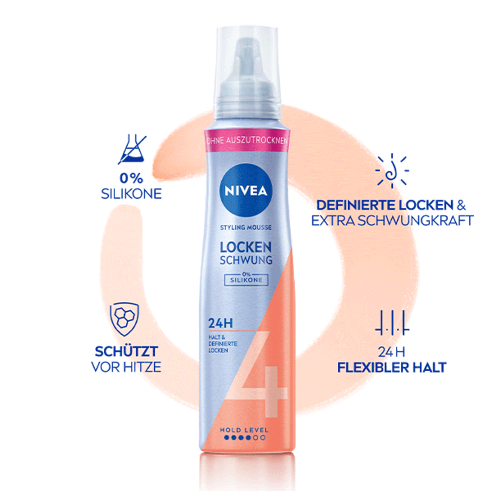 Bild: NIVEA Styling Mousse Locken Schwung 