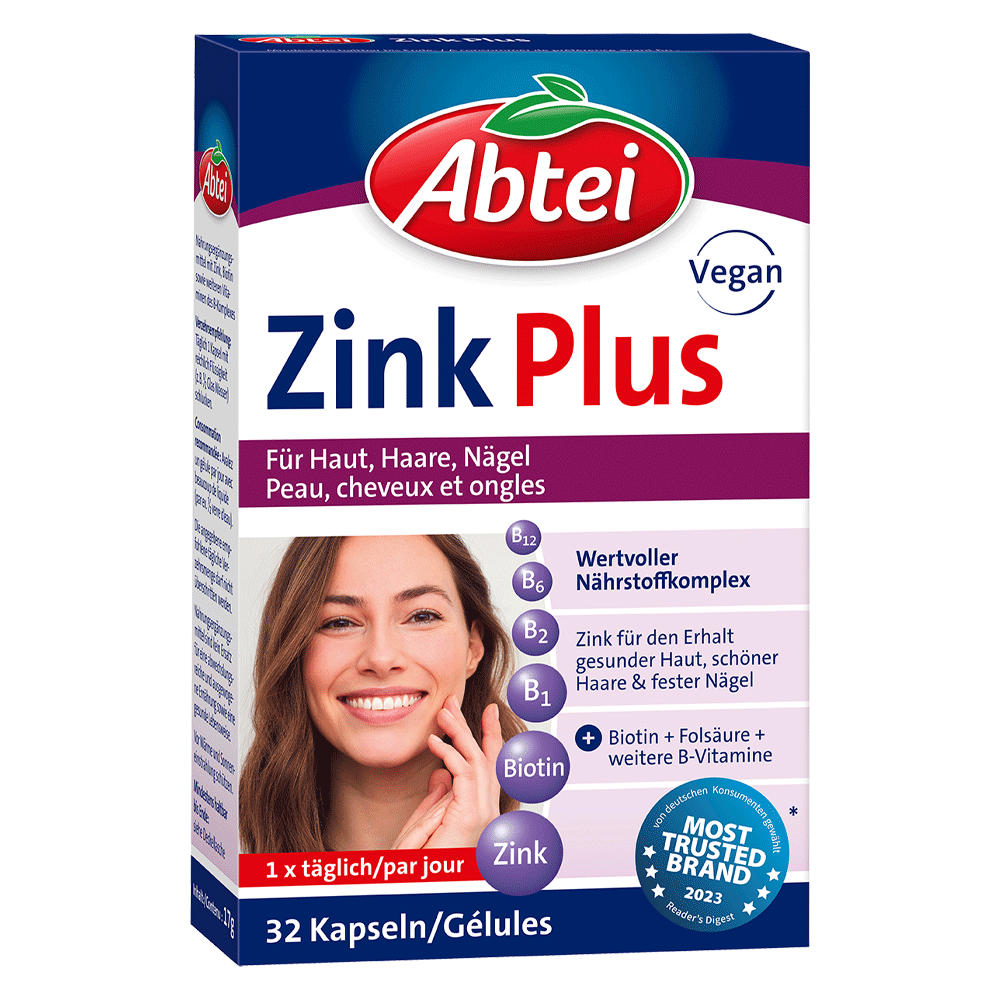 Bild: Abtei Zink Plus 32 Kapseln