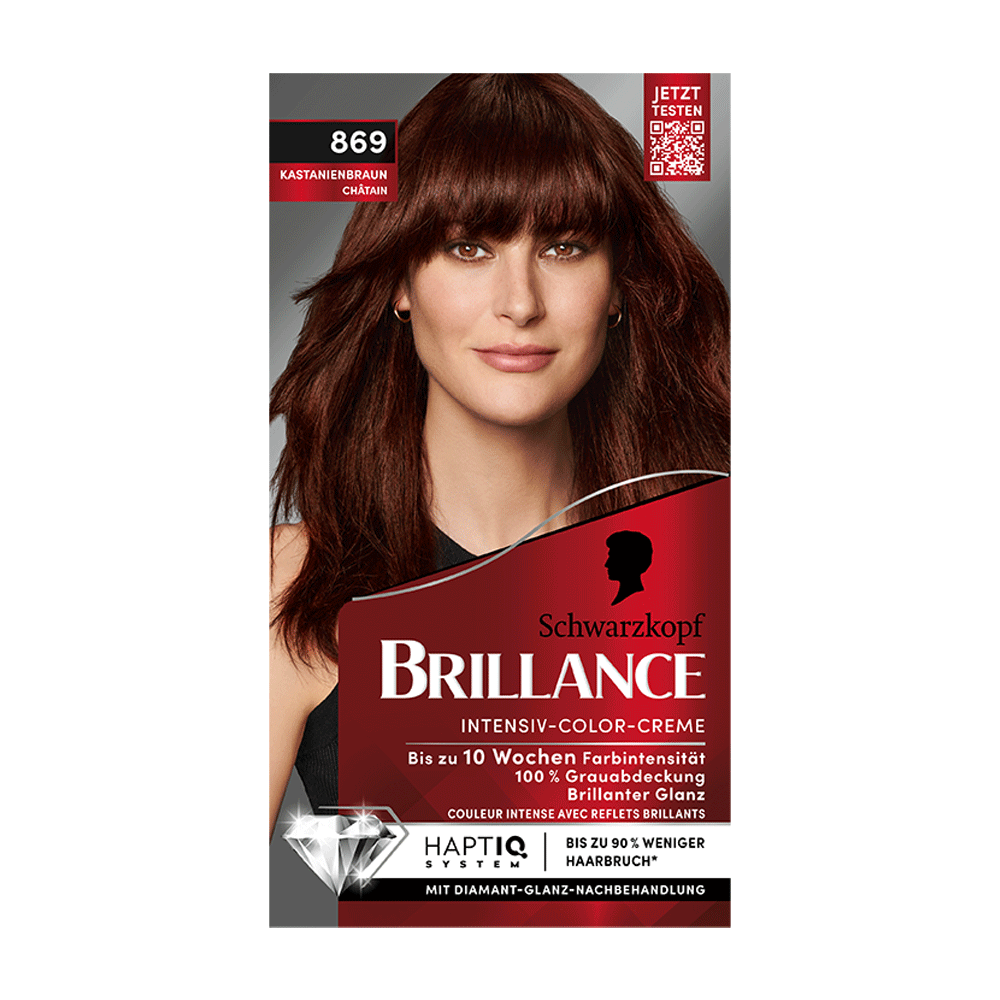 Bild: Schwarzkopf BRILLANCE Intensiv-Color-Creme