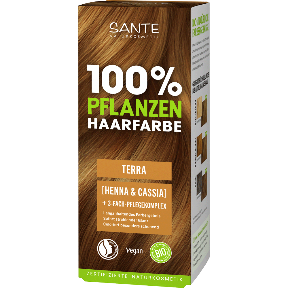 Bild: SANTE Pflanzenhaarfarbe Terra