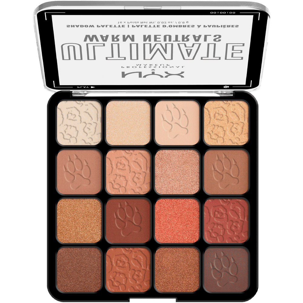 Bild: NYX Professional Make-up Ultimate Shadow Palette warm neutrals 05W
