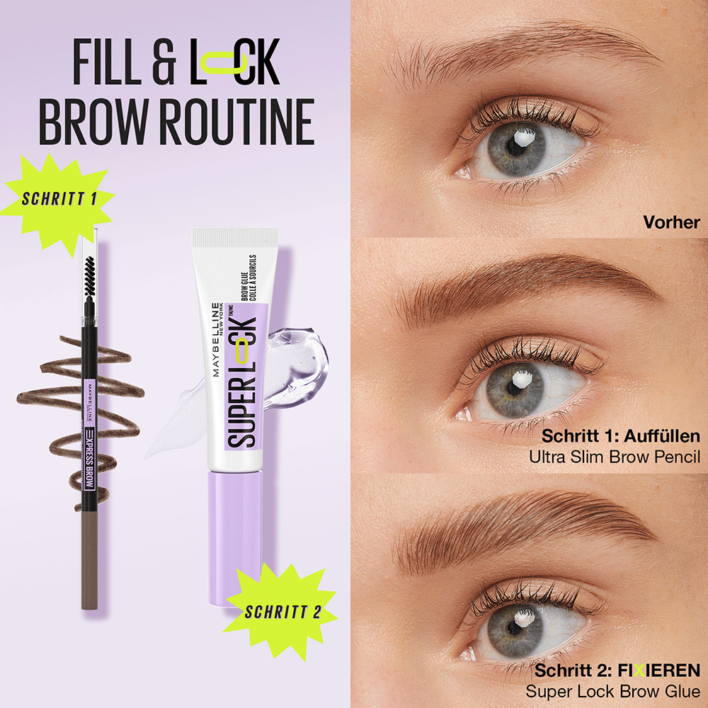 Bild: MAYBELLINE Super Lock Brow Glue Clear