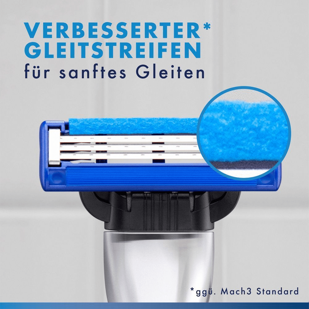 Bild: Gillette Mach3 Standard Rasierer Ersatzklingen für Männer 