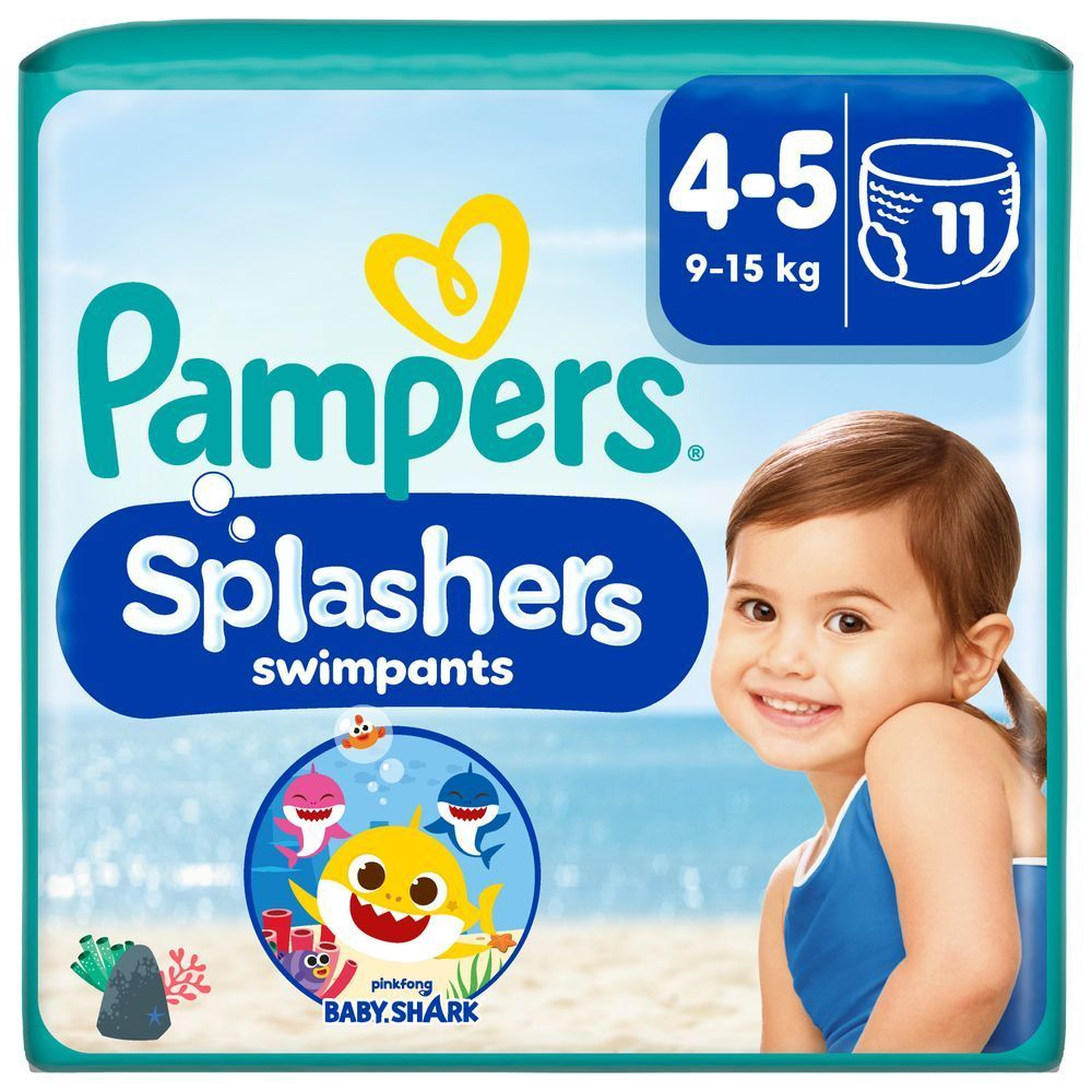 Bild: Pampers Splashers Größe 4-5, 9-15kg 