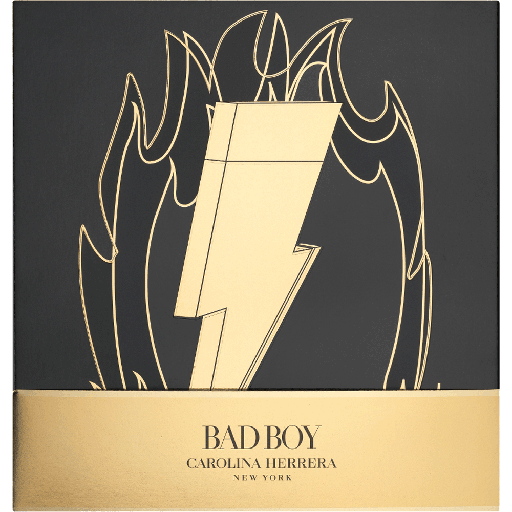Bild: CAROLINA HERRERA Bad Boy Geschenkset Eau de Toilette 100 ml & 10 ml + Deo Spray 100 ml