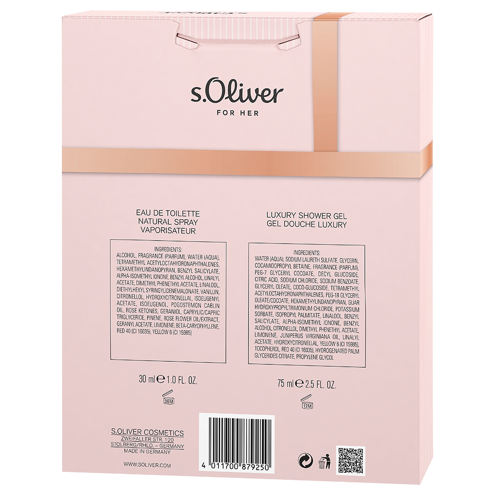 Bild: s.Oliver For Her Geschenkset