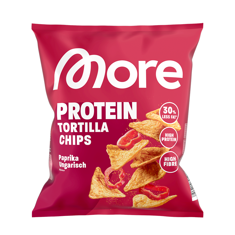 Bild: More Protein Tortilla Chips Paprika Ungarisch