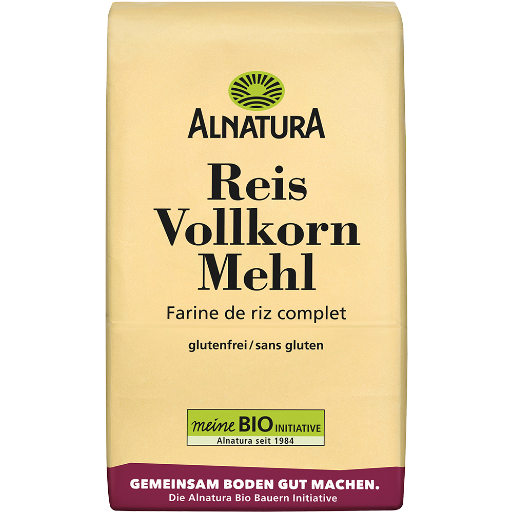 Bild: ALNATURA Reis Vollkorn Mehl 