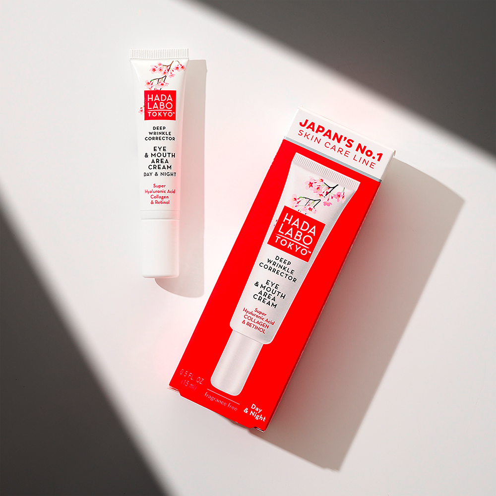 Bild: HADA LABO TOKYO Anti Falten Augen und Mundcreme Deep Wrinkle Corrector 