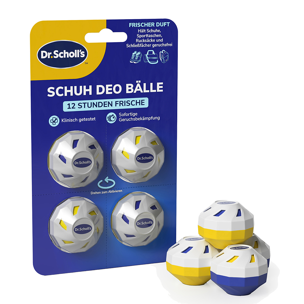 Bild: Scholl Schuh Deo Bälle