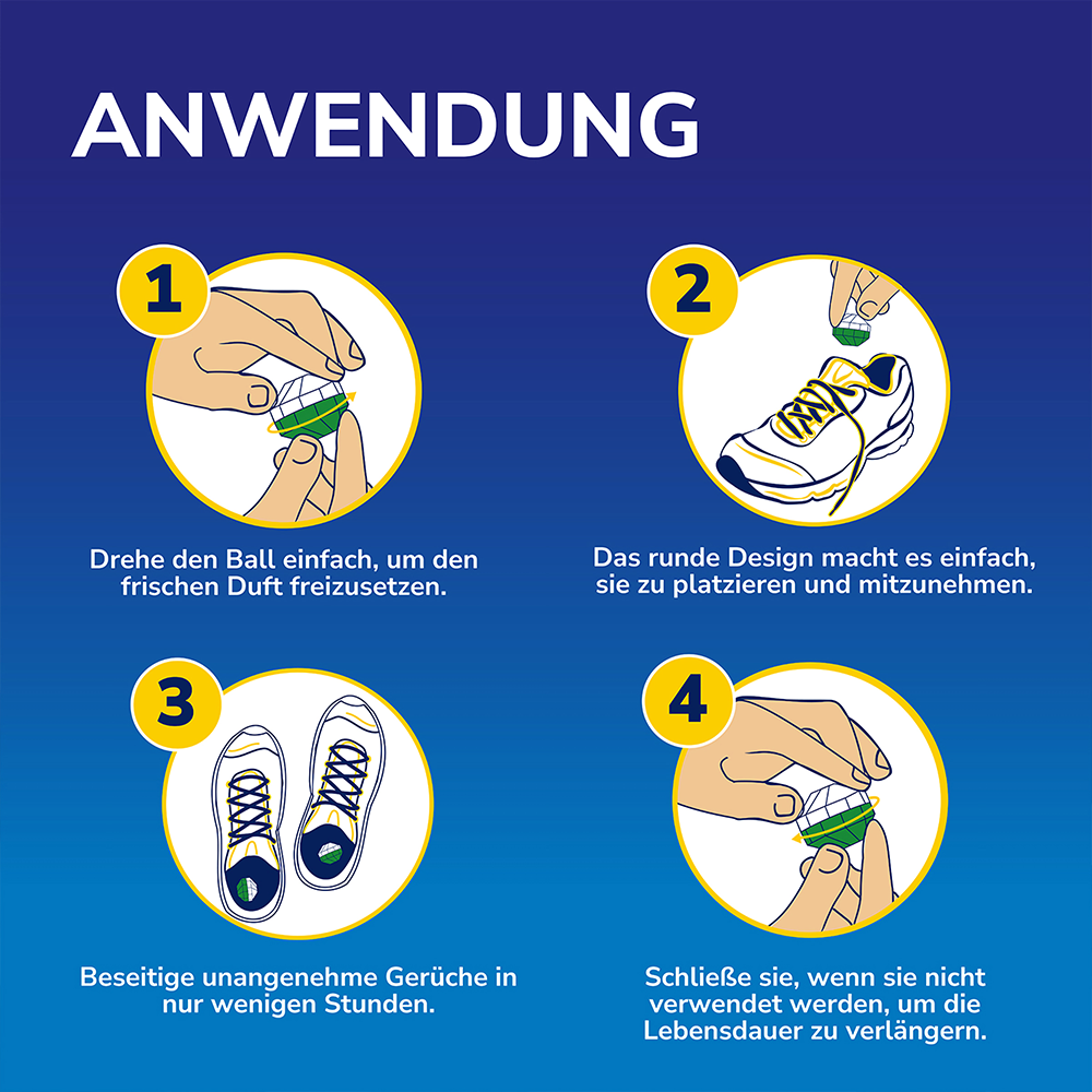 Bild: Scholl Schuh Deo Bälle