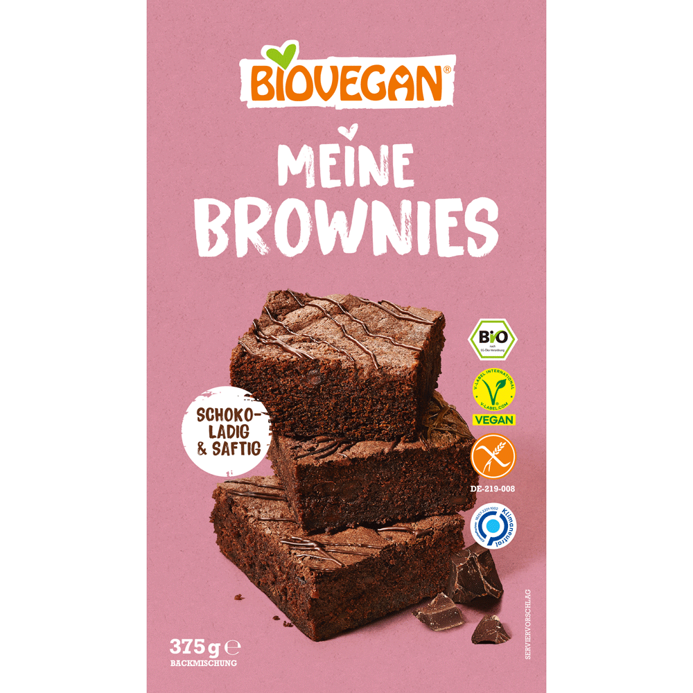 Bild: Biovegan Backmischung Meine Brownies 