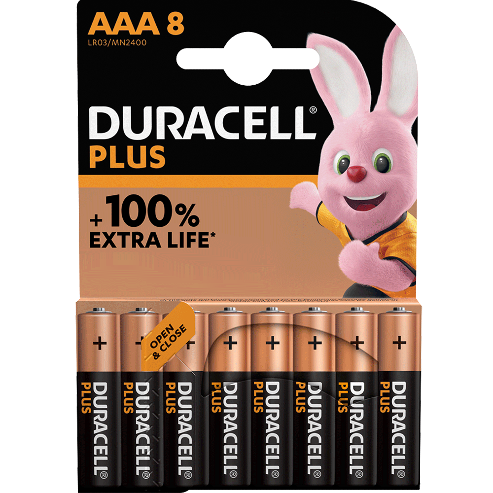 Bild: DURACELL Plus AAA Click Pack