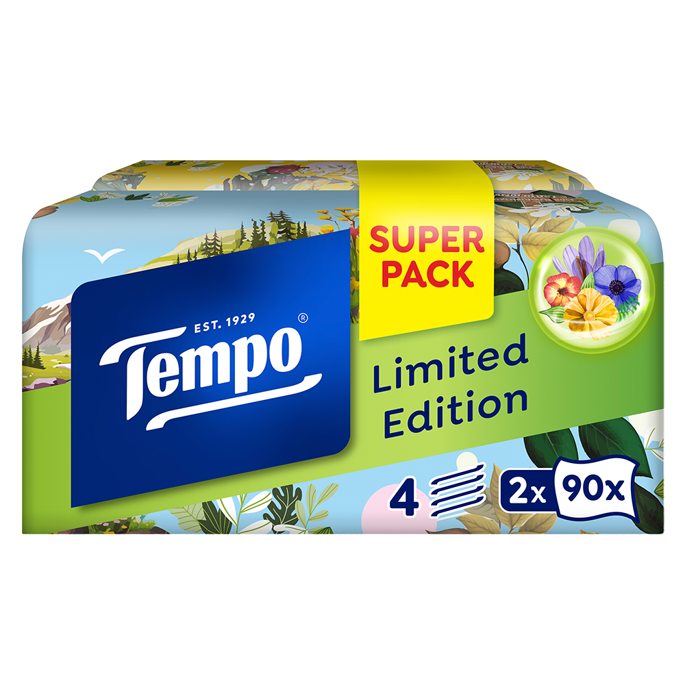 Bild: Tempo Taschentücher Duft Duo Box Limited Edition 