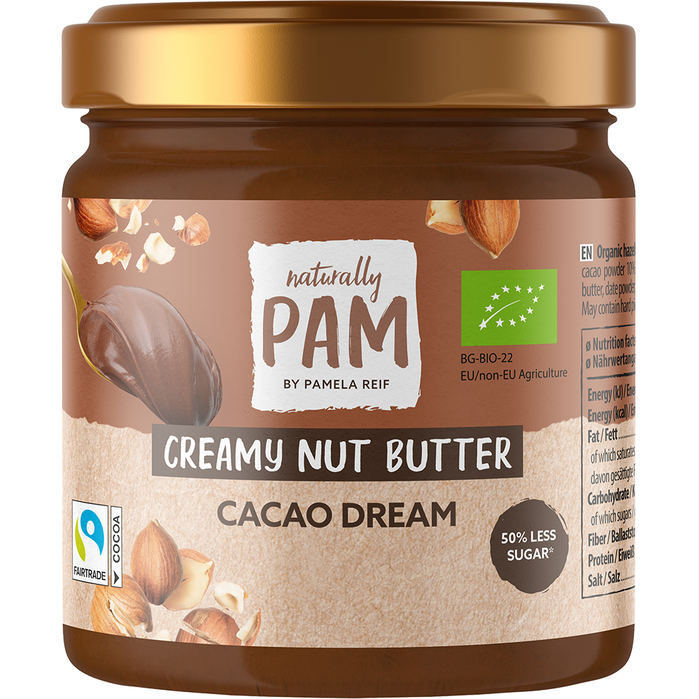 Bild: Naturally PAM by Pamela Reif Creamy Nut Butter Cacao Dream 