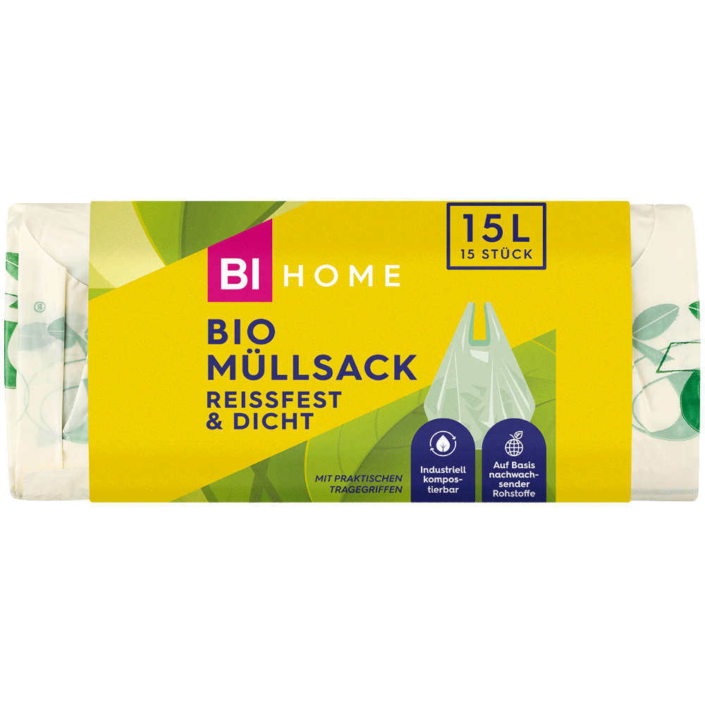 Bild: BI HOME Bio Müllbeutel 15 Liter