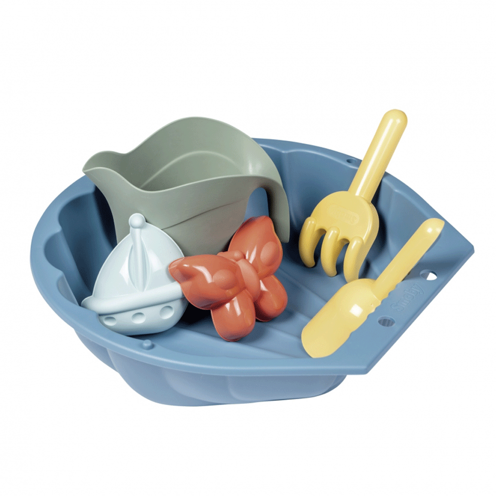 Bild: Smoby Sandmuschel und Sandspielzeug 