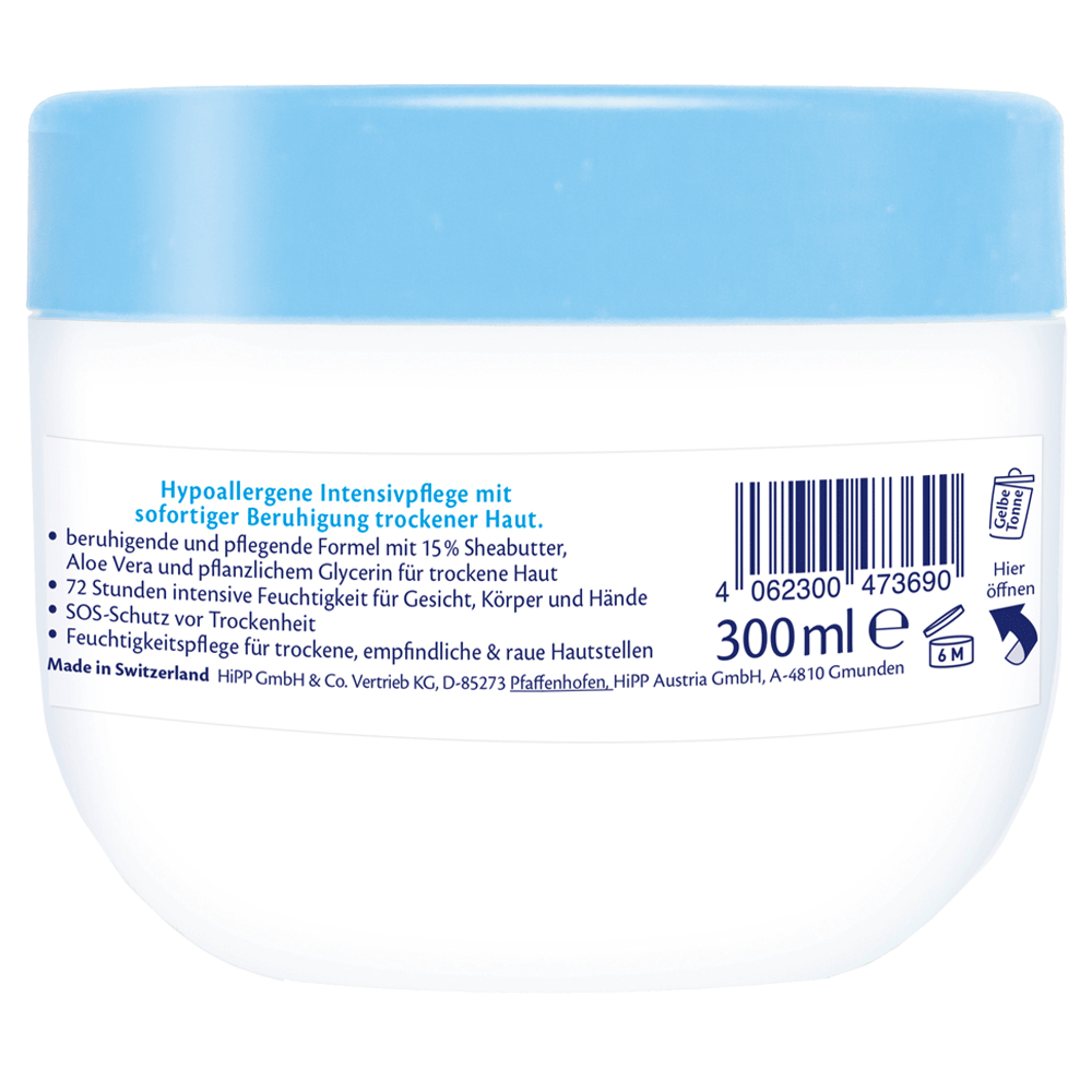 Bild: HiPP Familiencreme Hochverträglich 