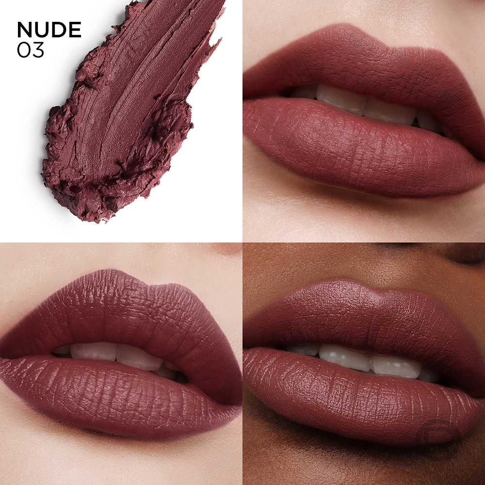 Bild: L'ORÉAL PARIS Mugler Power Matte Lipstick 03