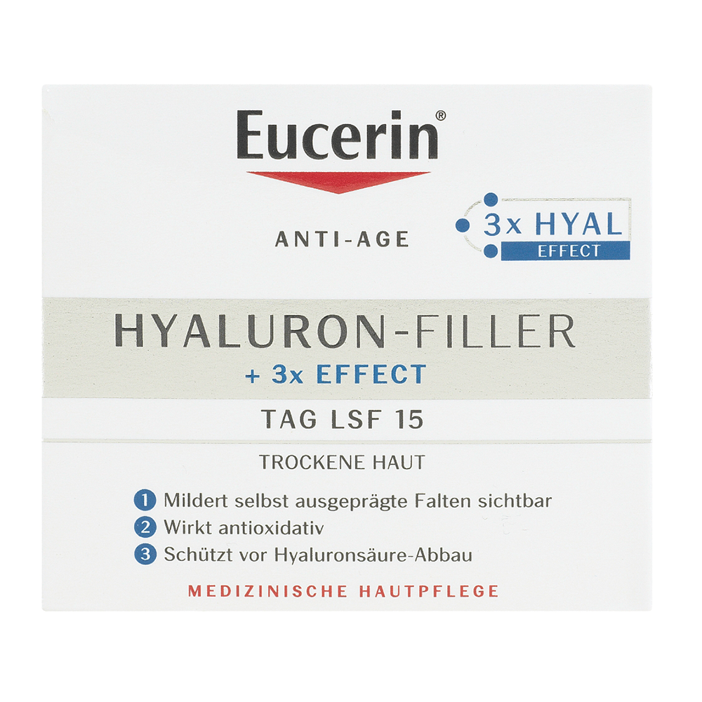 Bild: Eucerin Tagescreme Hyaluron Filler LSF 15 