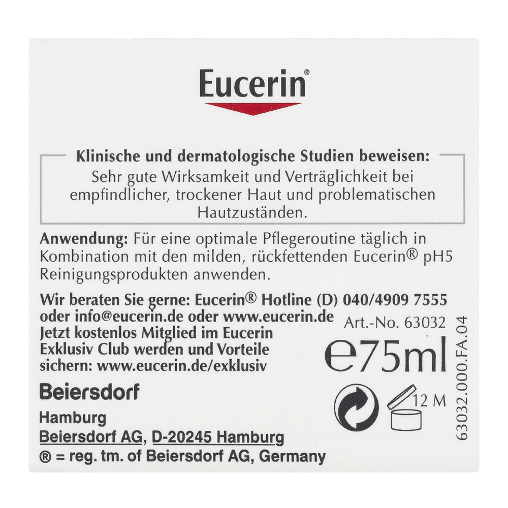 Bild: Eucerin Gesichtscreme pH5 Creme F 