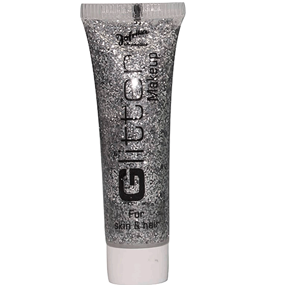 Bild: Jofrika Glitter Make Up silber