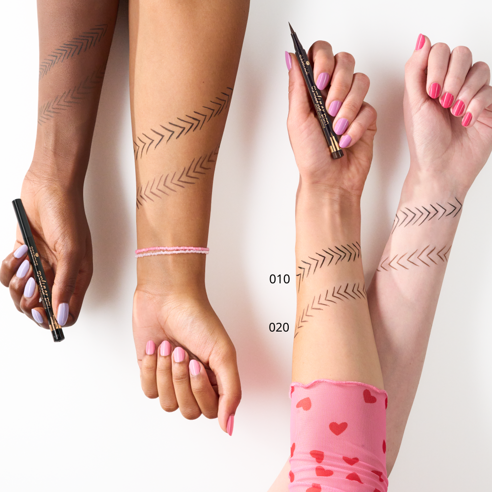 Bild: essence eyeliner pen extra long-lasting braun 020