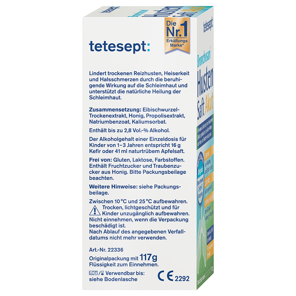 Bild: tetesept: Bronchosan Hustensaft Akut