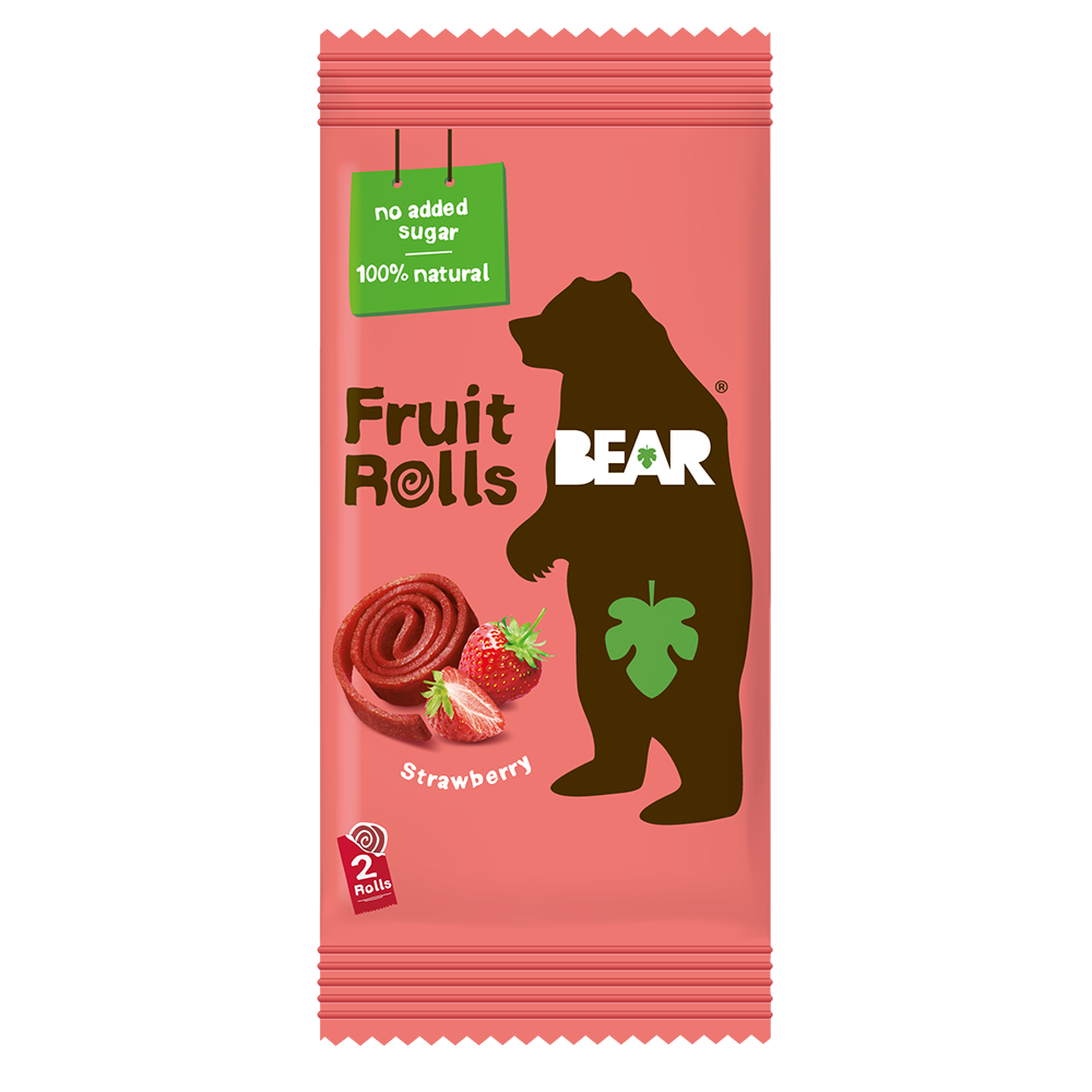Bild: Bear Fruit Rolls Erdbeere 