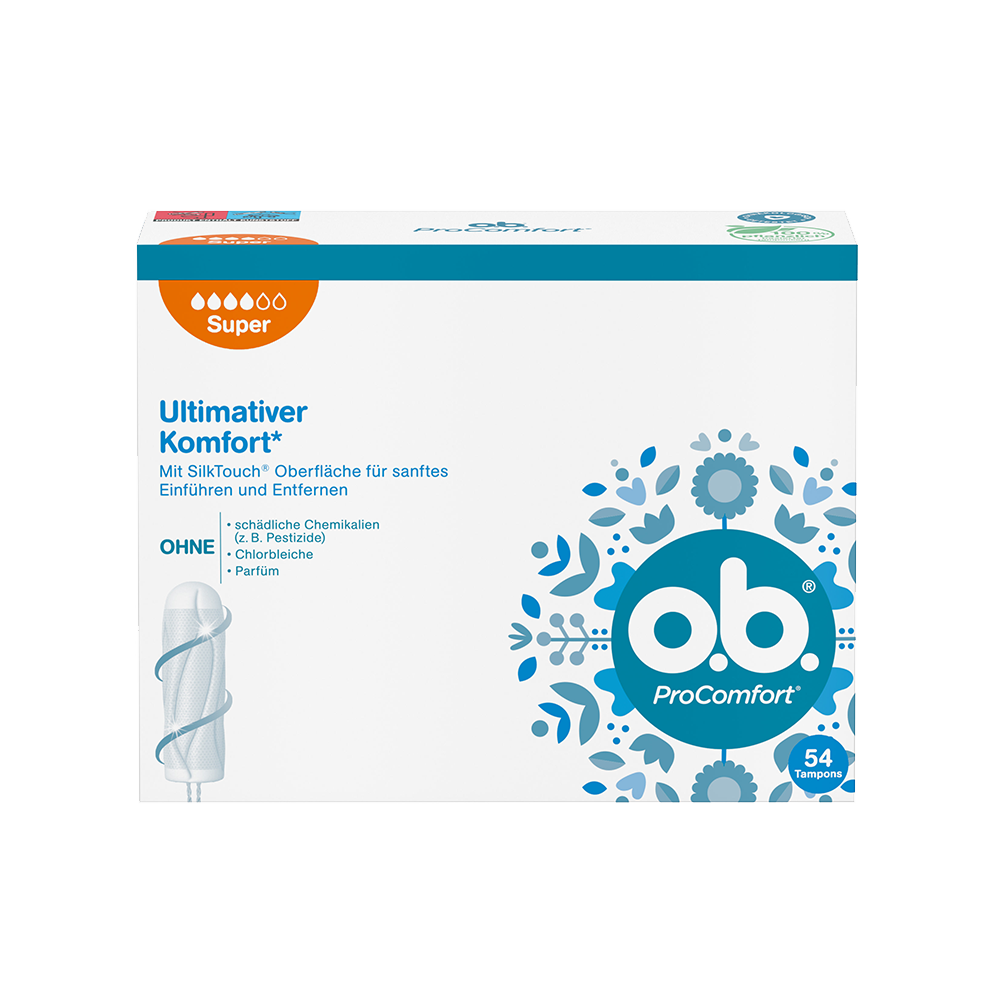Bild: o.b. ProComfort Tampons Super
