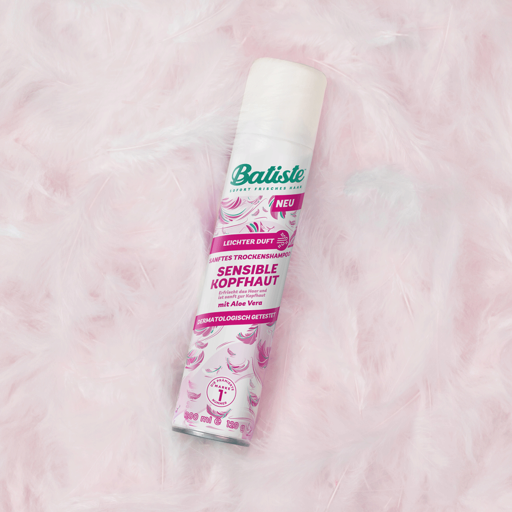 Bild: batiste Trockenshampoo Sensible Kopfhaut 