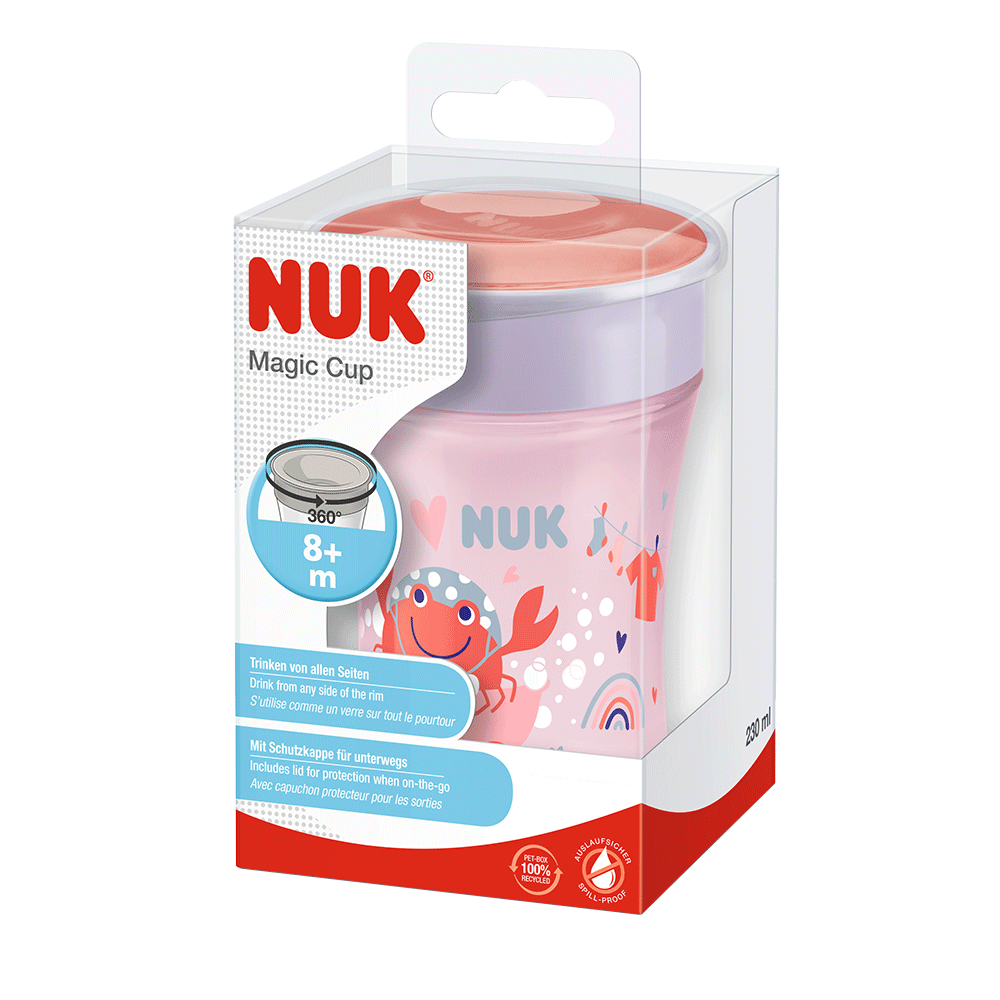 Bild: NUK Magic Cup 230ml ab 8 Monate Rosa