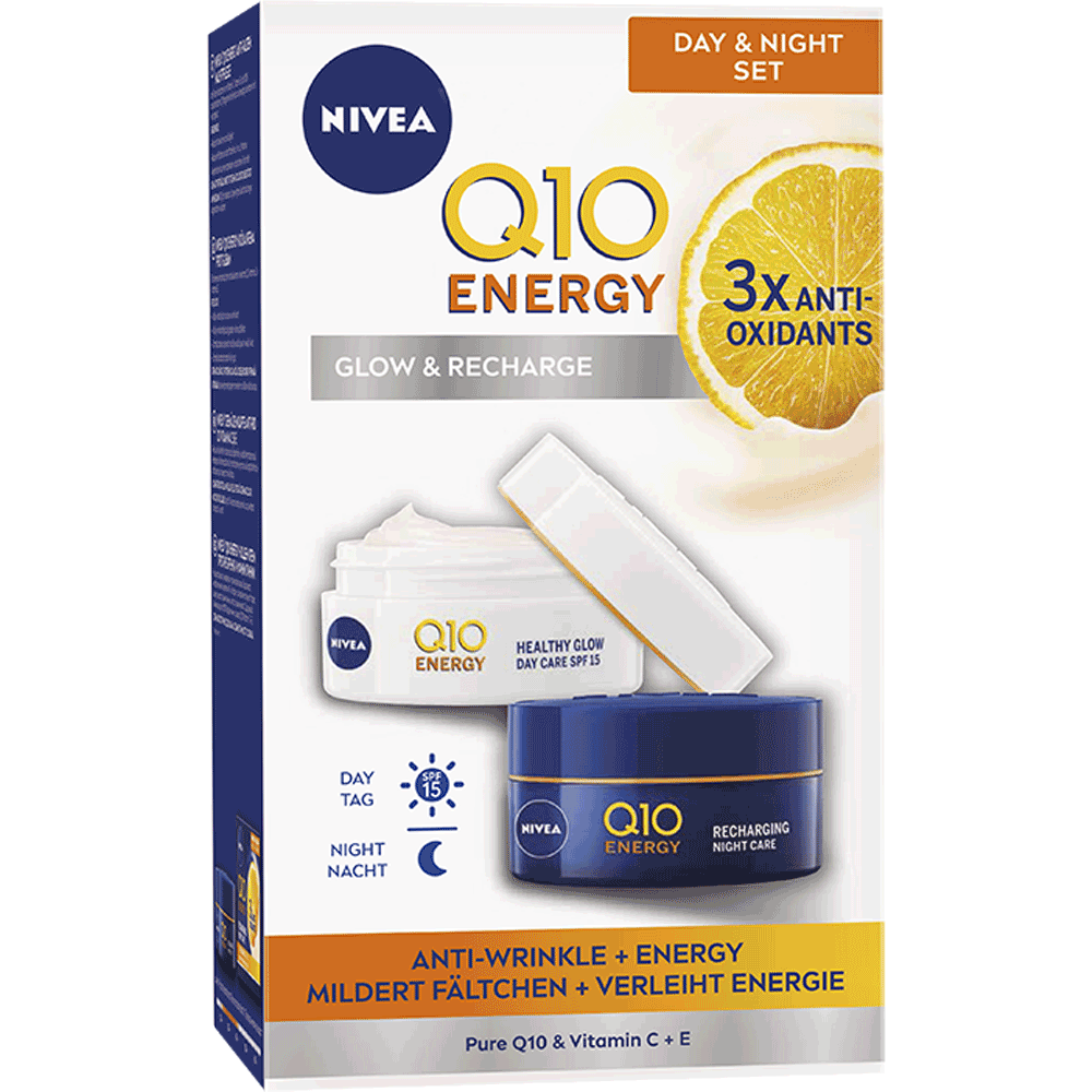 Bild: NIVEA Q10 Energy Tag & Nacht Set