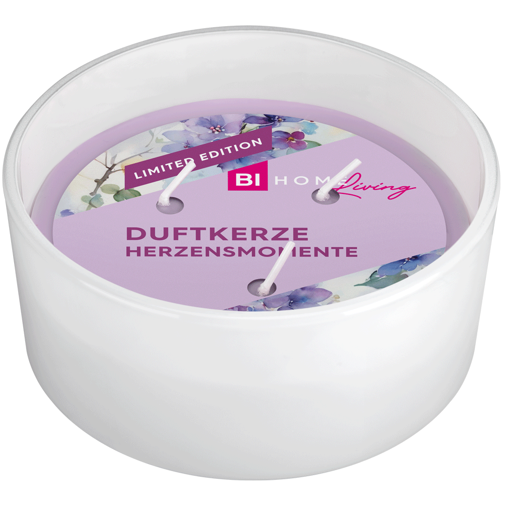 Bild: BI HOME Living Duftkerze Herzenmomente Limited Edition