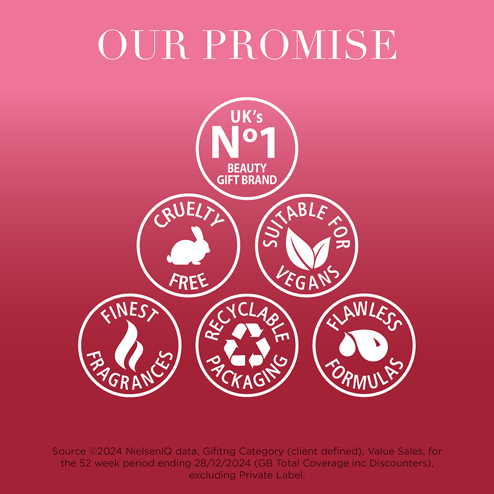 Bild: Baylis & Harding Geschenkset Luxury Washbag Midnight Cherry 