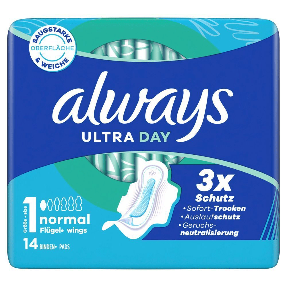 Bild: always Ultra Day Damenbinden Normal 