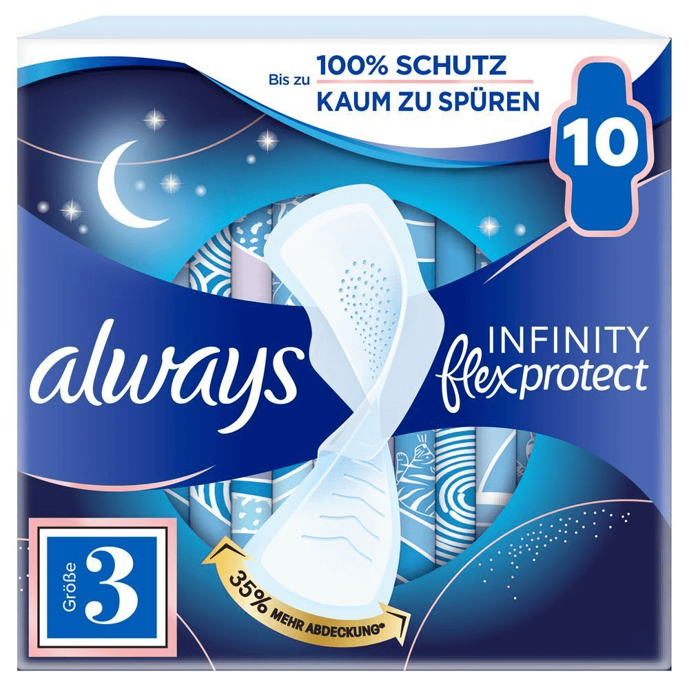 Bild: always Infinity FlexProtect Night Binden