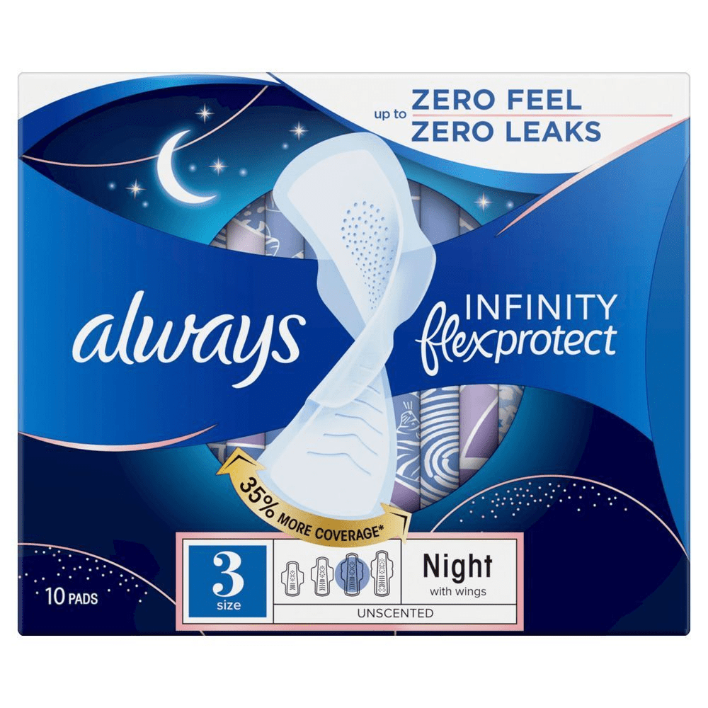 Bild: always Infinity FlexProtect Night Binden