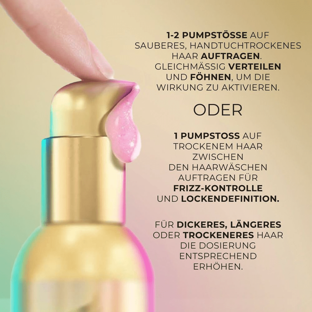 Bild: PANTENE PRO-V Moisture BOOST Heat & Glow Leave-In-Creme Schutz vor Hitze & Frizz 