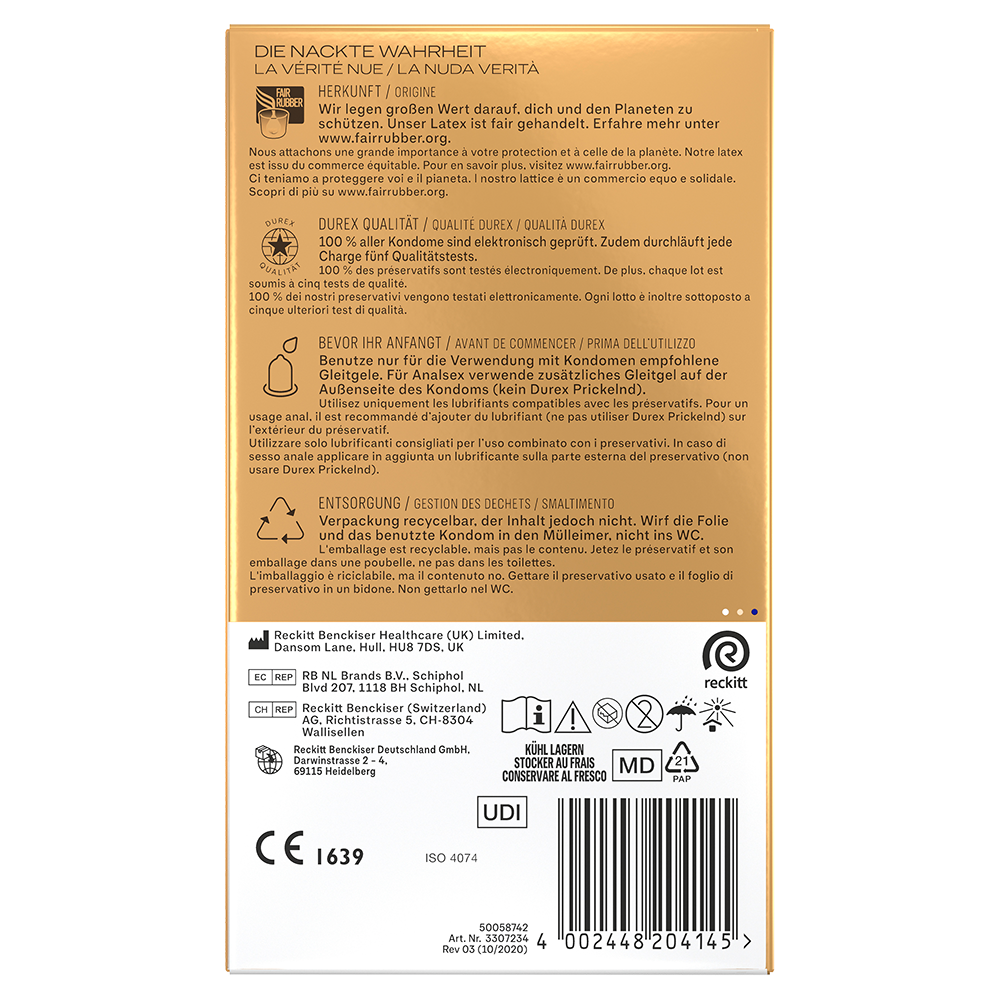 Bild: durex Kondome Hautnah Ultra Dünn