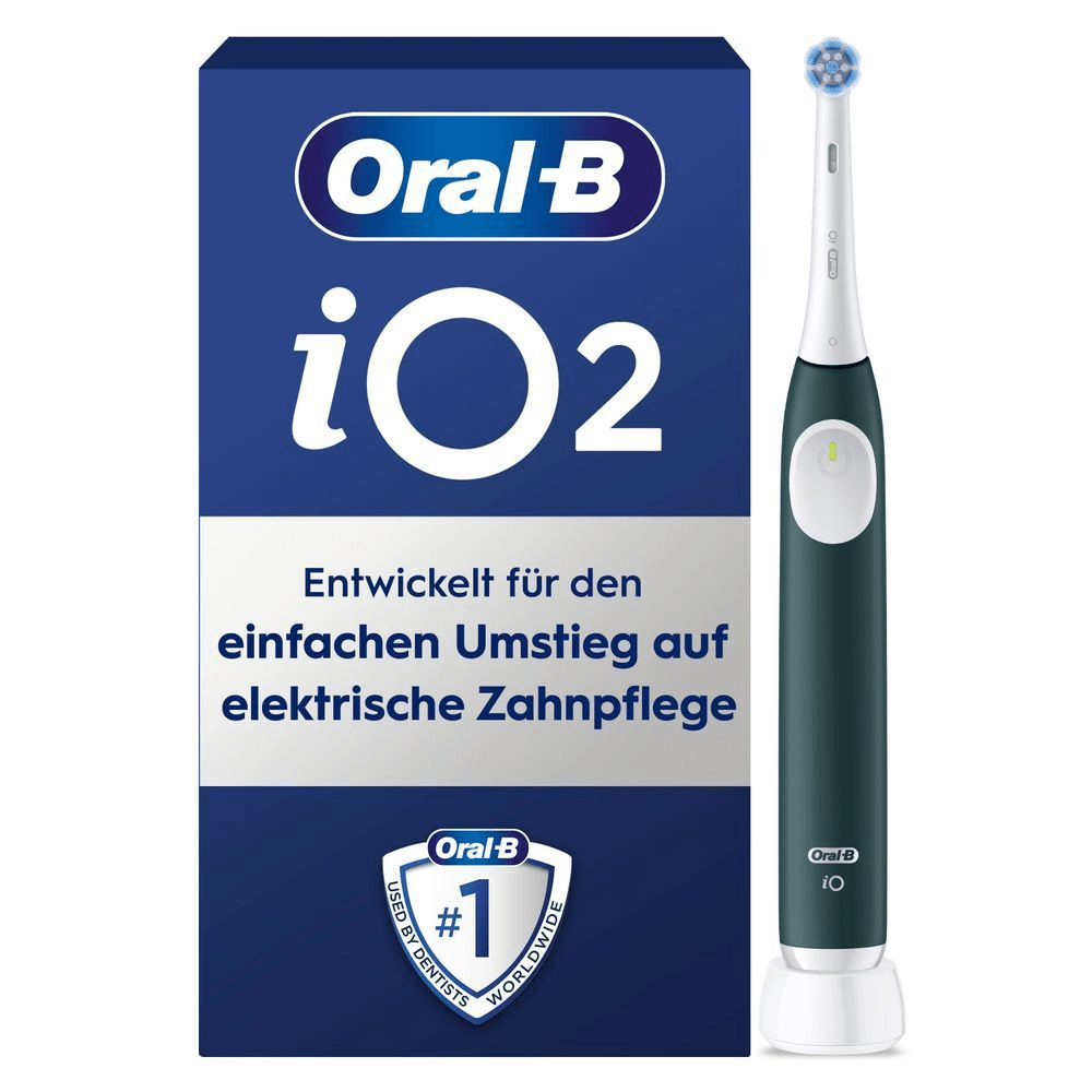 Bild: Oral-B iO Series 2 Elektrische Zahnbürste, Forest Green 