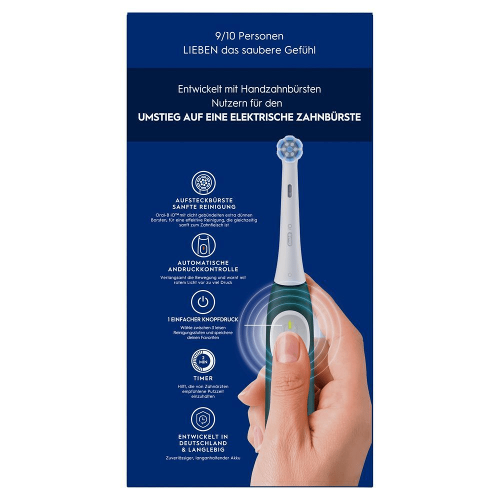 Bild: Oral-B iO Series 2 Elektrische Zahnbürste, Forest Green 