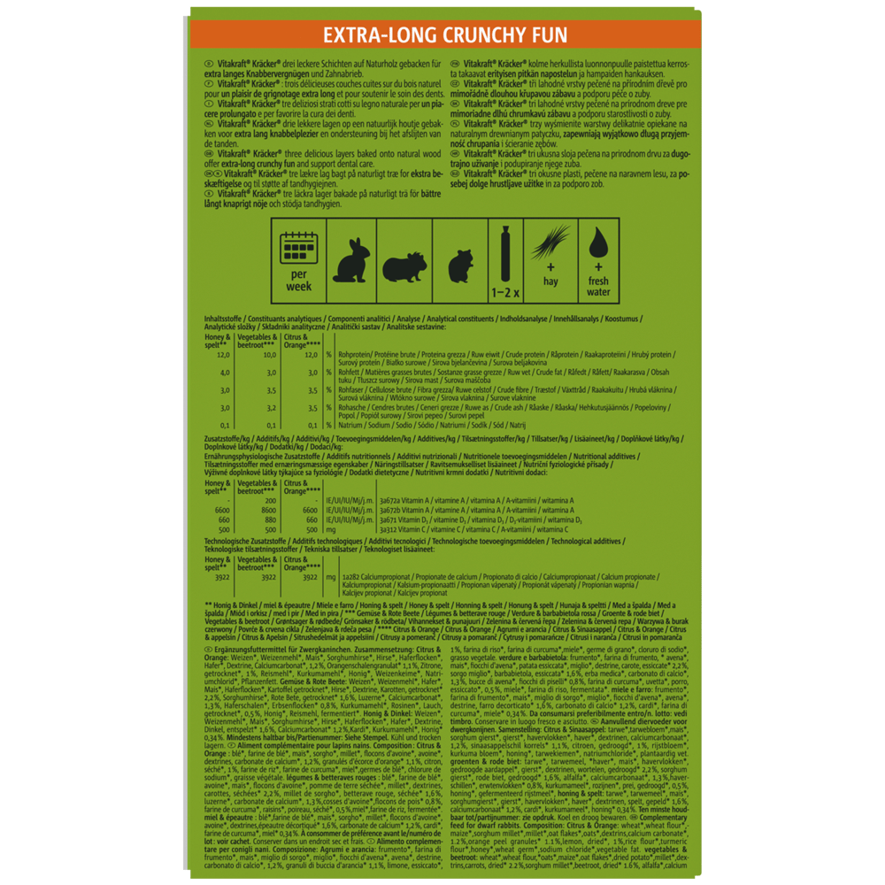 Bild: Vitakraft Nager Kräcker Mix 