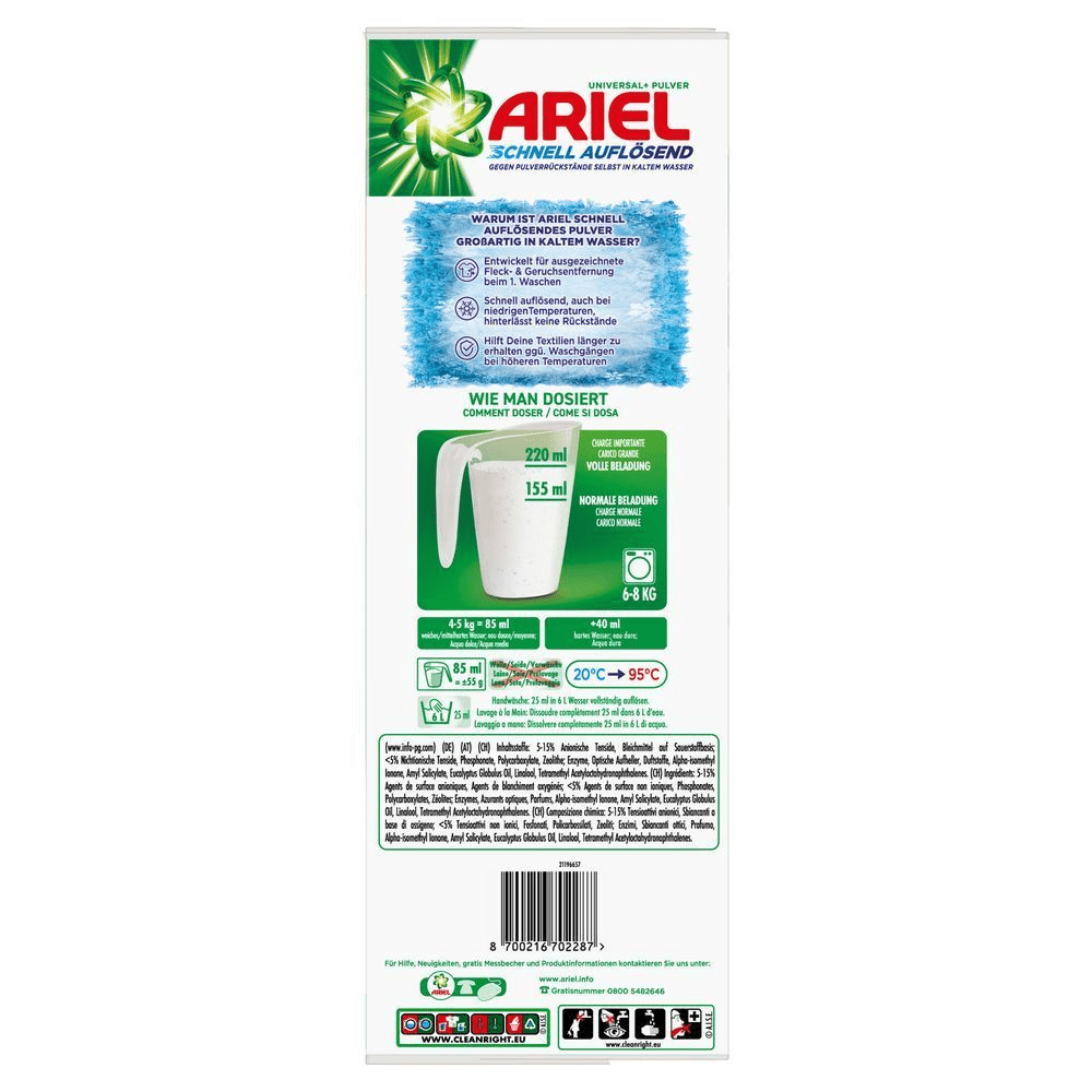 Bild: ARIEL Pulver
