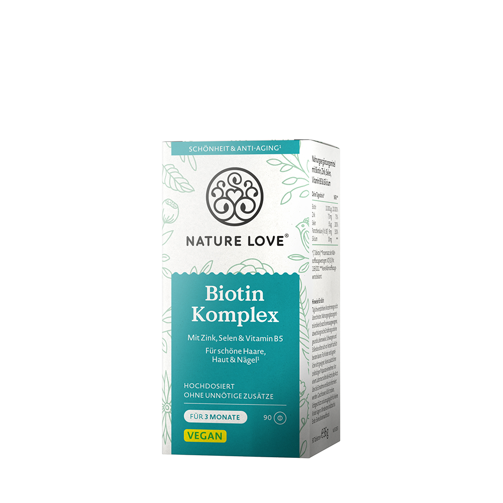 Bild: NATURE LOVE Biotin Komplex 
