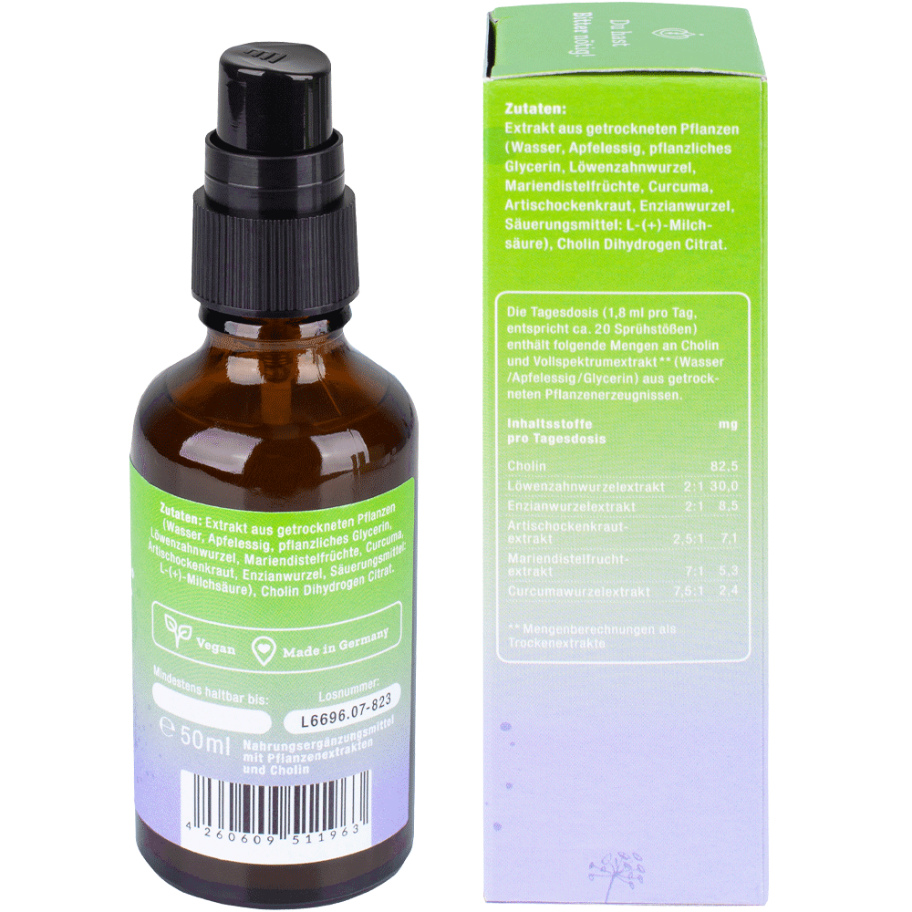 Bild: Bitter Liebe Bitter Leber Komplex Spray